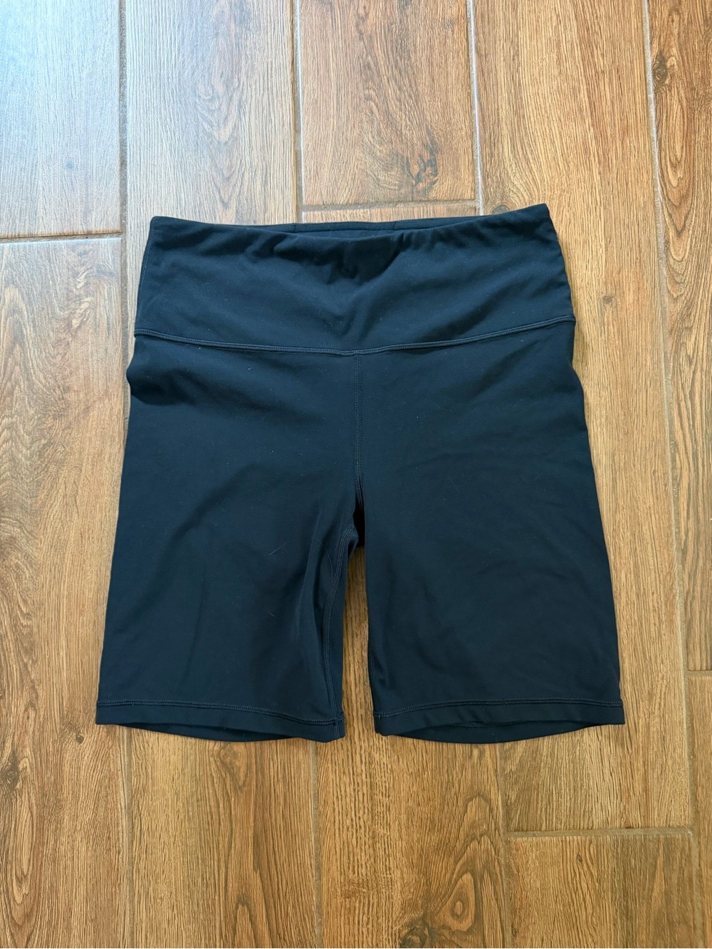 Athleta Women’s Black Biker Shorts Pull On Stretch Size M